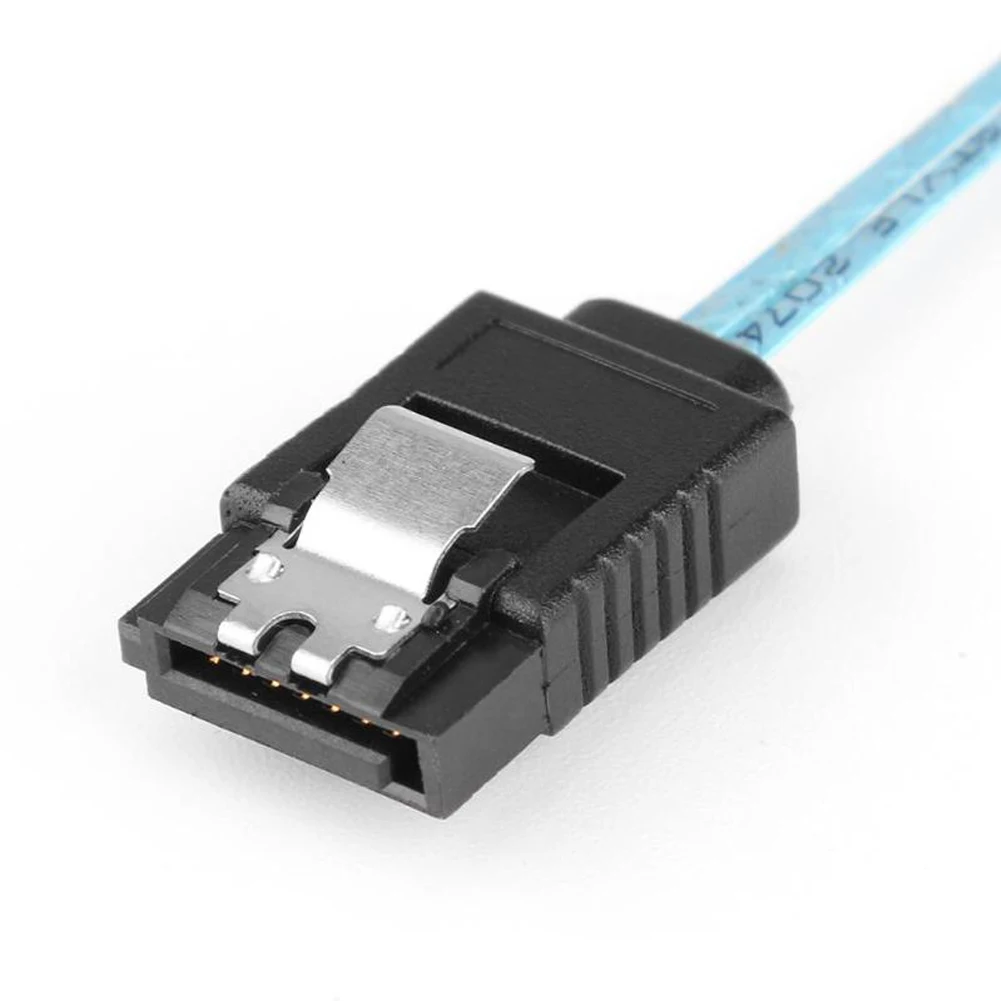 7 Pin SAS разъемы для карт алюминиевый фольга силовой серверный жесткий диск кабель