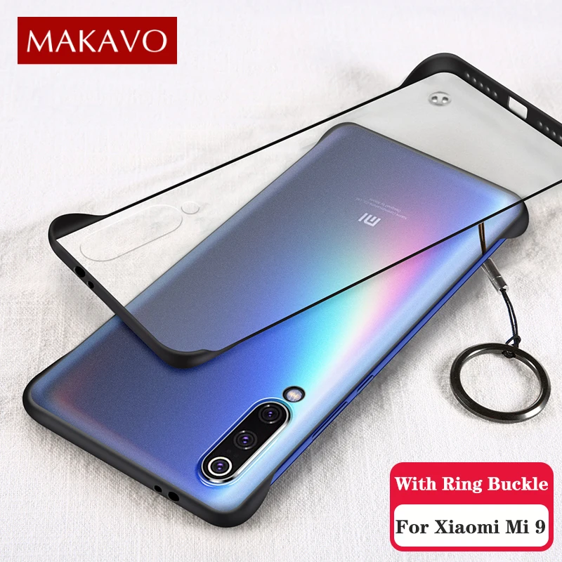 Для Xiaomi Mi 9 CC9 A3 чехол прозрачный каркас матовый жесткий задняя крышка для Mi9 SE CC9e
