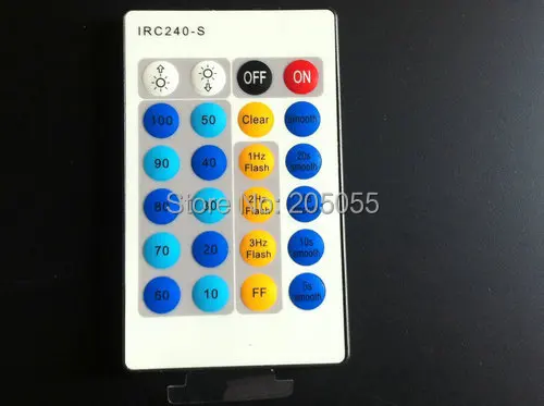 5 шт./лот 24key ИК-пульт дистанционного управления инфракрасный пульт диммер DC5-24V 6A 3