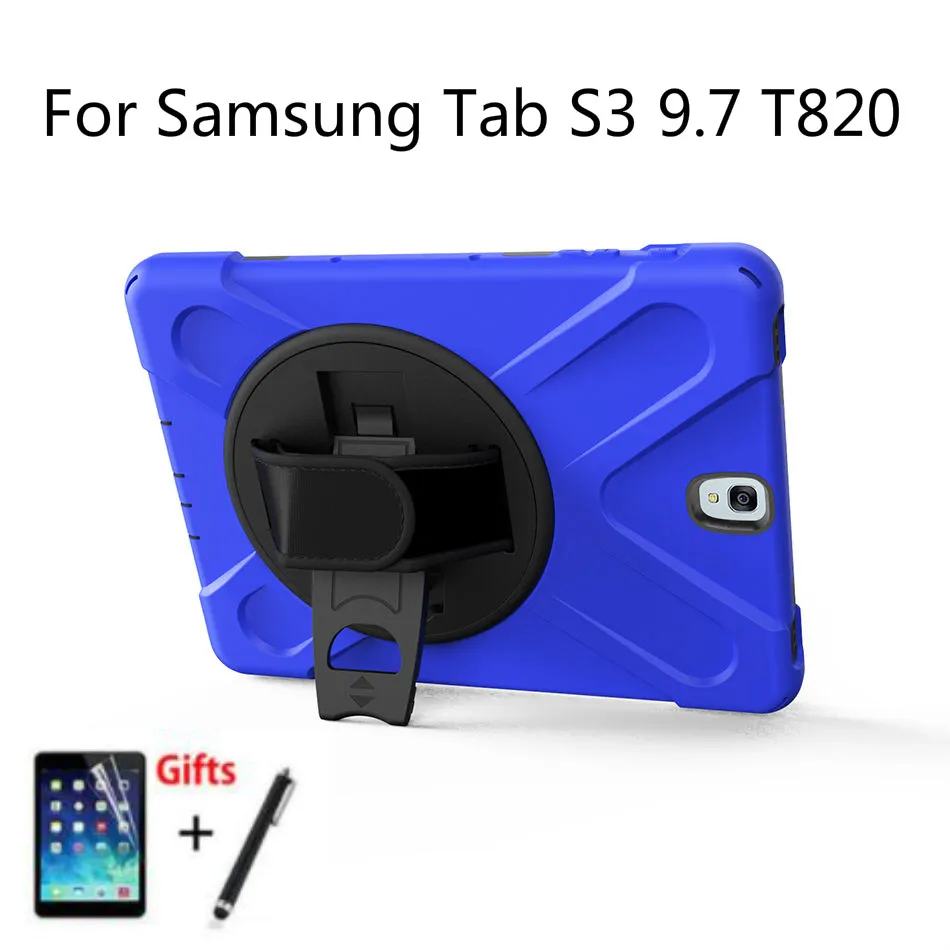 Детский безопасный ударопрочный сверхпрочный чехол для Samsung Galaxy Tab S3 9 7 SM-T820 T825