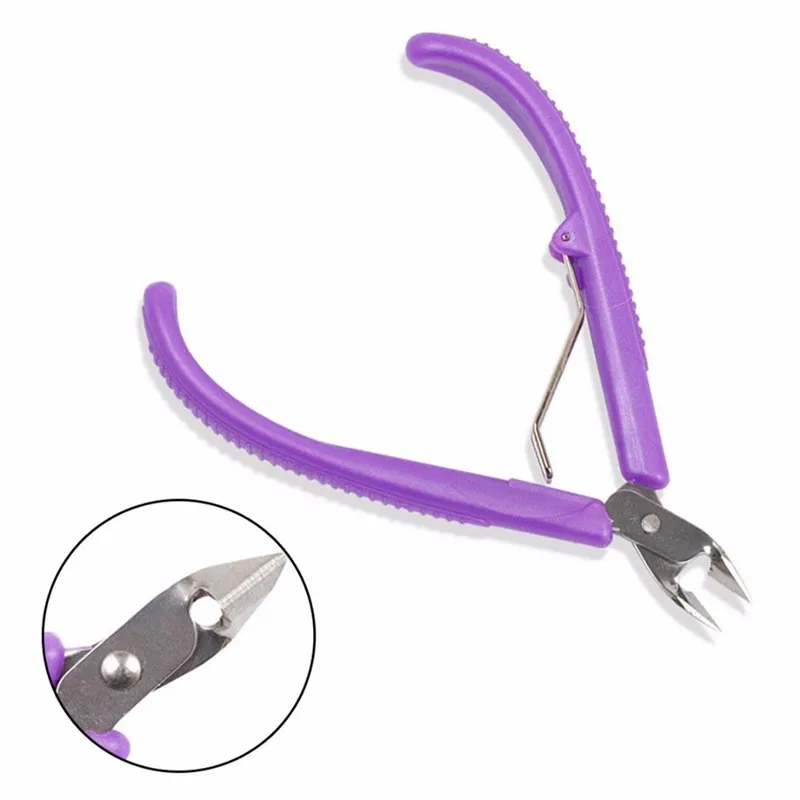 Мини-зажим электрические ножницы для проводов диагональные плоскогубцы