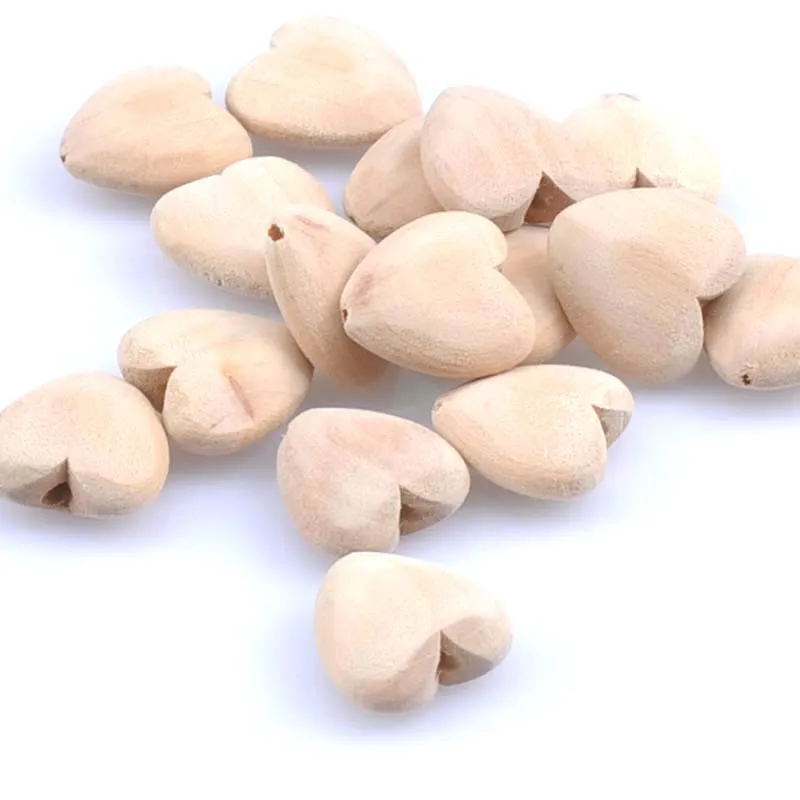 20 шт. деревянные бусины в форме сердца х21 мм|beads for jewelry making|spacer beadsbeads |