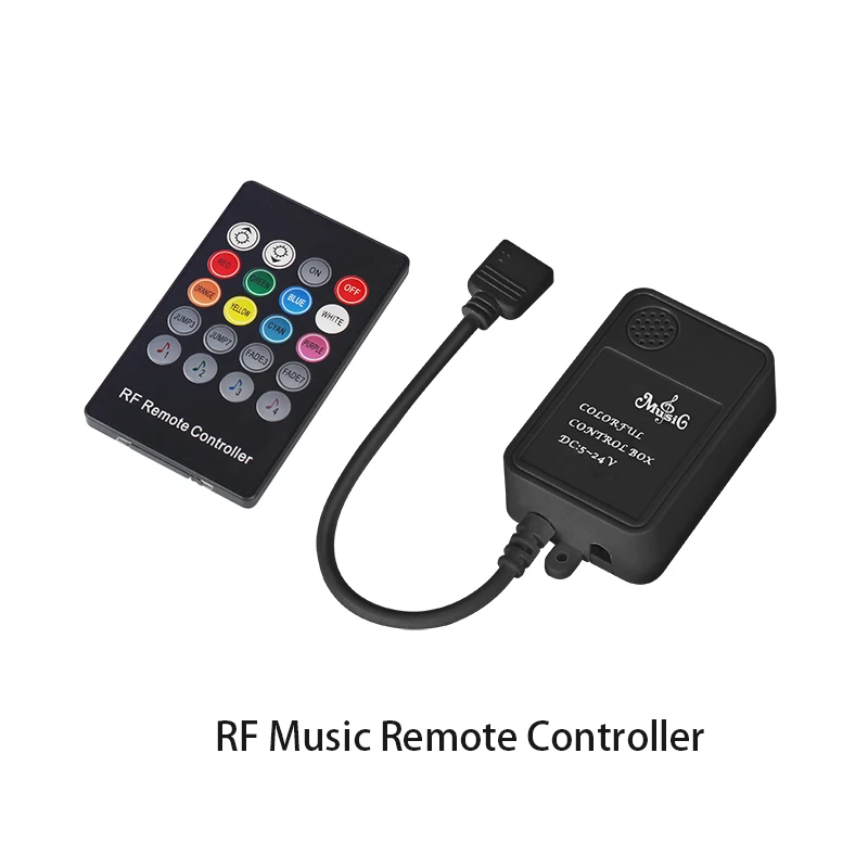 DC5V USB Музыка RGB светодиодная лента Набор 0 5 м/1 м/2 М 5050 Светодиодная