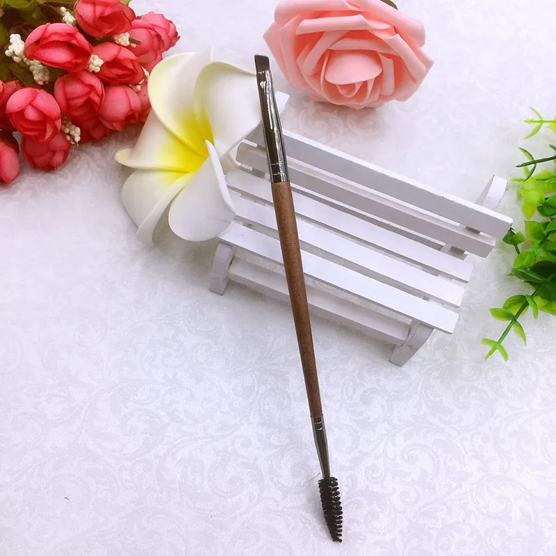 M series 274 # двухголовая угловая щетка для бровей расческа ресниц бигуди глаз