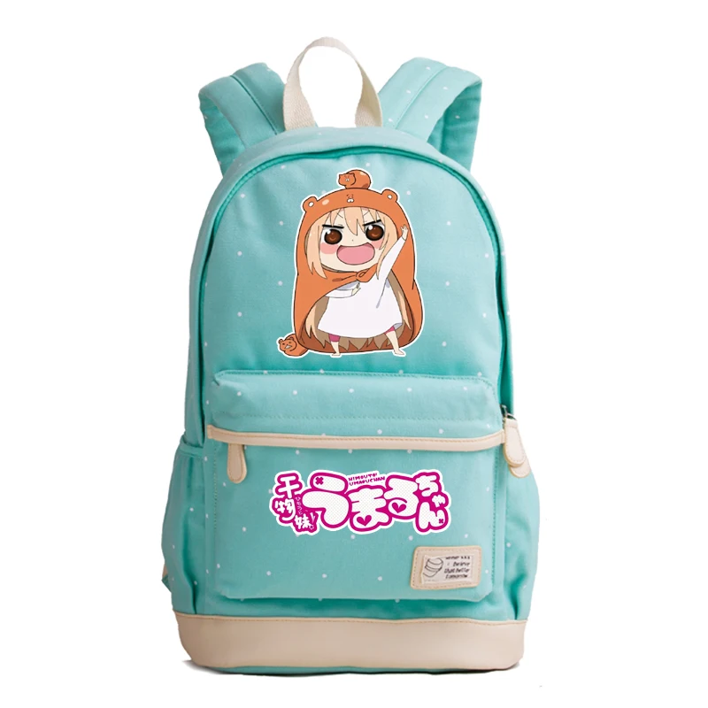 

Himouto! Umaru-chan Printing Back Pack Women Laptop Backpack Rucksack Travel Bags Anime Himouto School Bags for Teenage Girls
