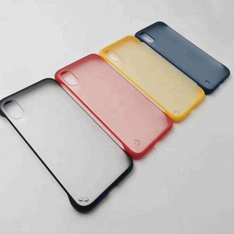 Zxtrby Ultra-thin Without Frame Phone Case for iPhone 6 6S 7 8Plus X XS XR Max Matte Back Shell Coque Capa |