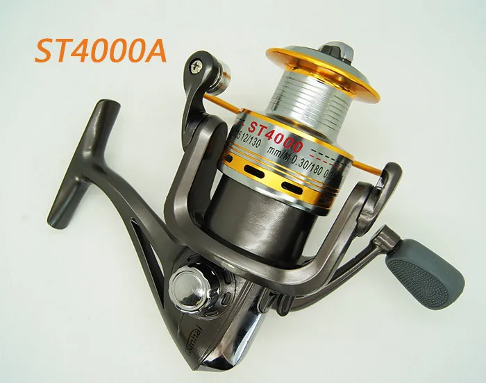 

ST4000 High Quality Super Light Aluminium Spool Spinning Fishing Reel 8BB 5.1:1 With Large Spool for Sea Fishing