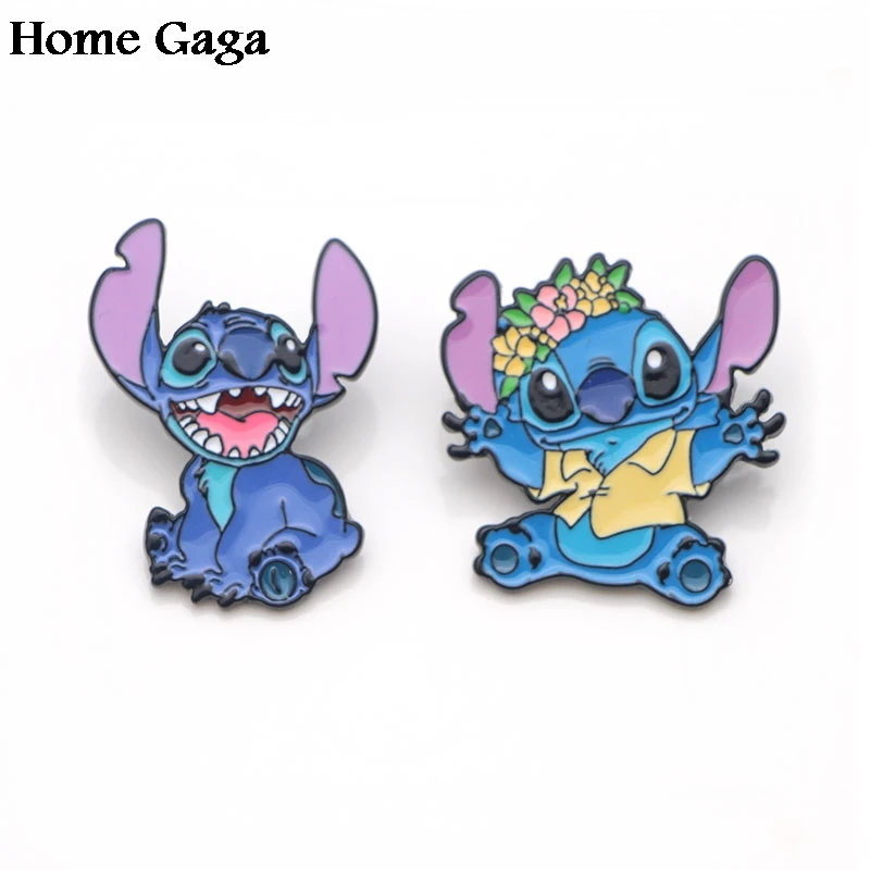 Homegaga мультфильм стежка цинковые булавки para рюкзак одежда медаль для рубашки шляпа знаки отличия значки броши для мужчин и женщин D1654