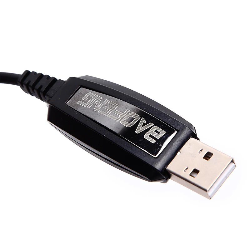 100% original USB program cable + CD for waterproof connector port two way radio Baofeng UV-9R A58 R760 UV-XR | Мобильные телефоны