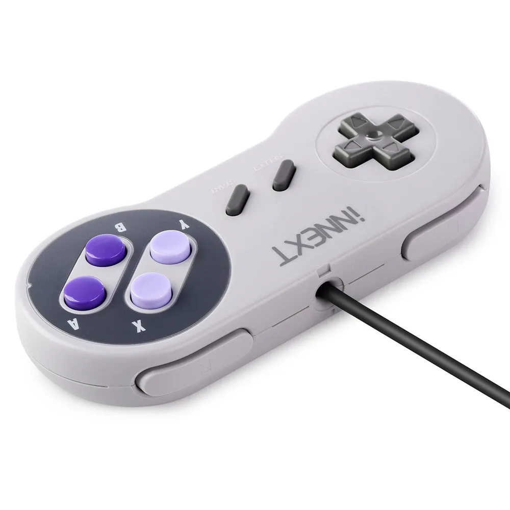 2 шт./компл. проводной usb джойстик для ПК компьютер Snes USB PC геймпад Nes игровой