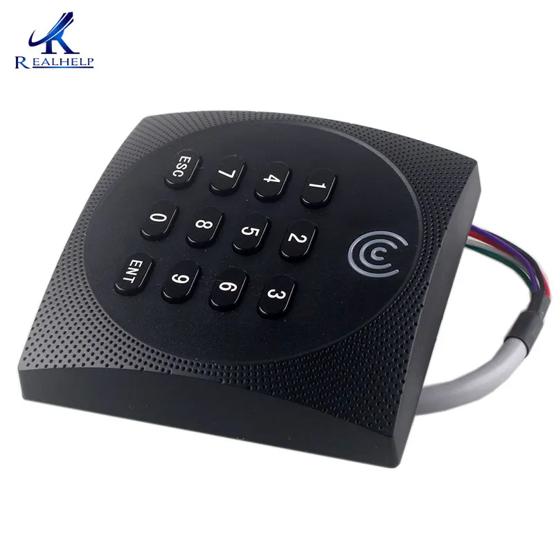 ZK KR602 ID IC кард-ридер на открытом воздухе применяется IP64 Всепогодный с клавиатурой RFID считыватель 125 кГц EM кард-ридер