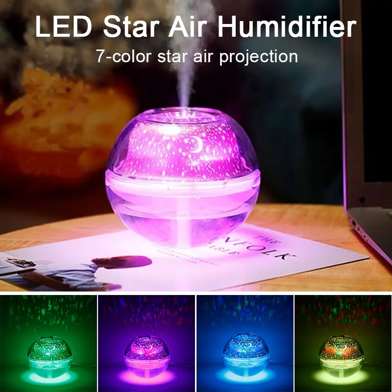 2019 Drop Shpping 500ml Ultrasonic Humidifier Aromatherapy Diffuser Exquisite Portable Purifiers Air for Decoration | Бытовая техника