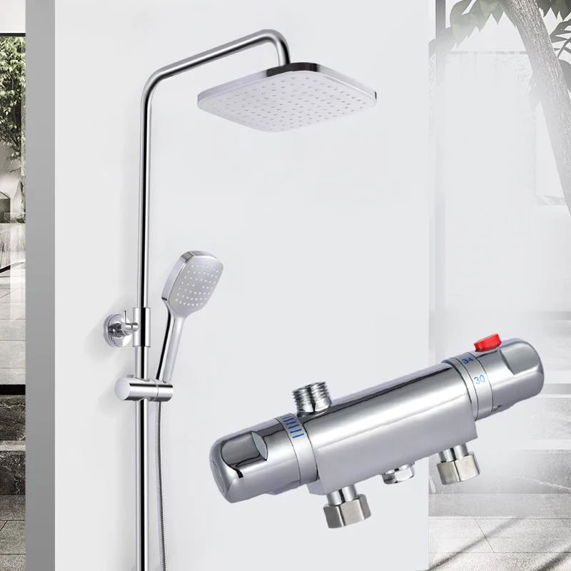 Термостатический смеситель для ванны с контролем температуры душа воды сменный