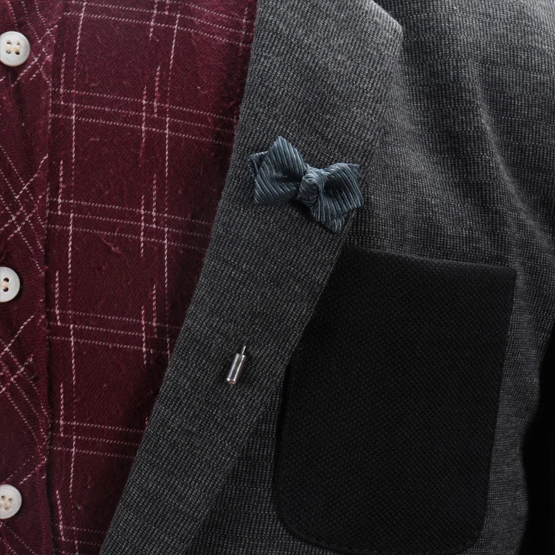 Бренд Mdiger ручная работа заколки в форме банта Классическая Брошь булавка корсаж