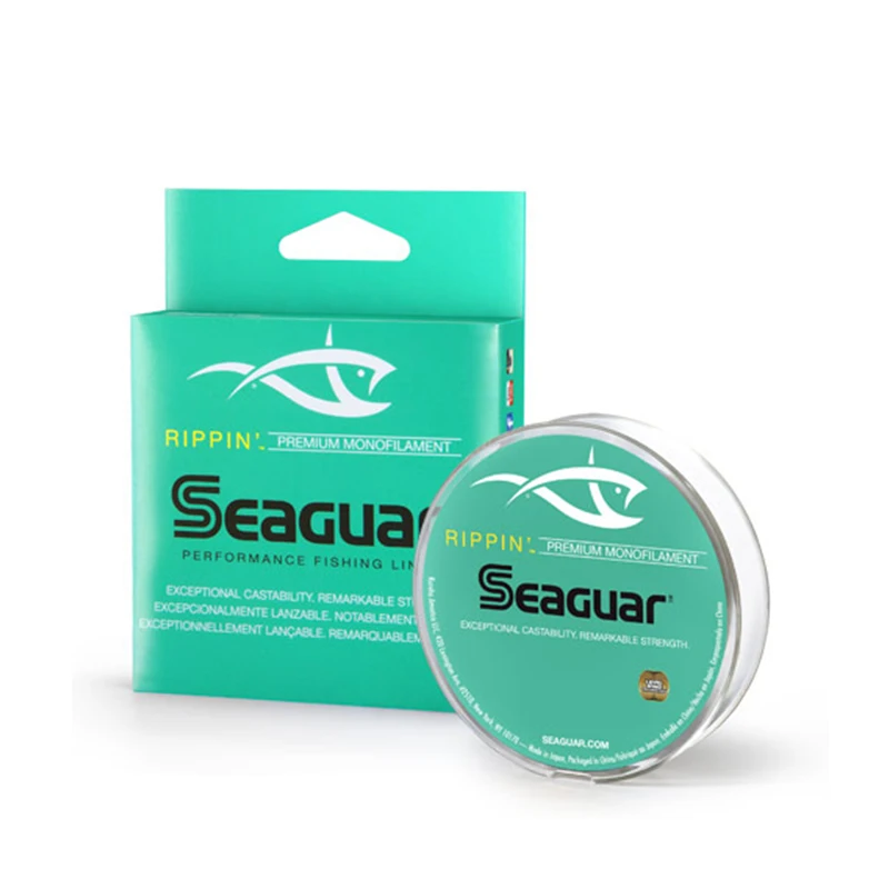 Seaguar Rippin 183 M/200YDS 6LB-12LB Тест премиум монофиламентное фторуглеродное покрытие леска для ловли карпа Сделано в Японии
