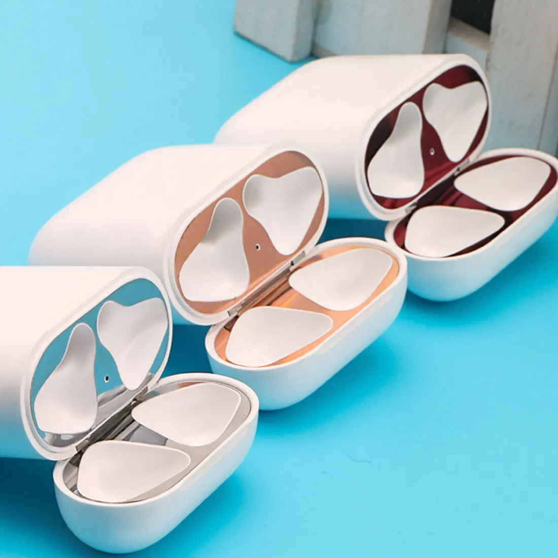 Защита от пыли для AirPods полное покрытие ультра тонкий 0 04 мм пыленепроницаемый