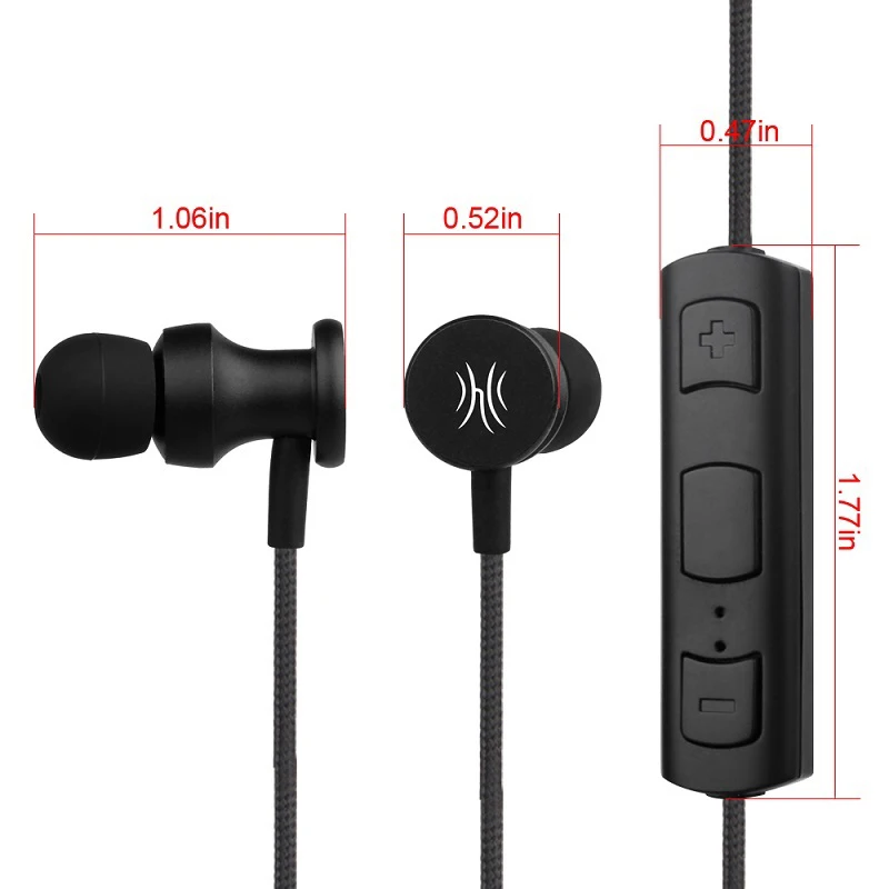 Беспроводные наушники Oneodio стерео спортивные вкладыши Bluetooth 4 1 гарнитура с