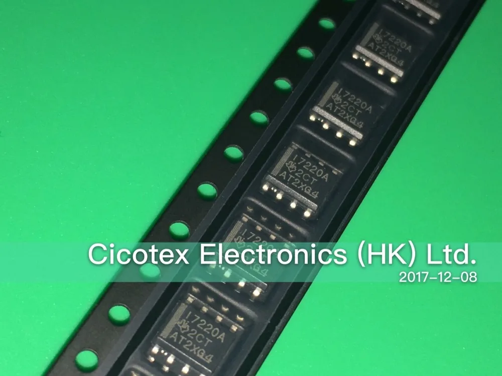 5pcs/lot ISO7220ADRG4 SOIC8 DGTL ISO 2.5KV GEN PURP 8SOIC I7220A 17220A