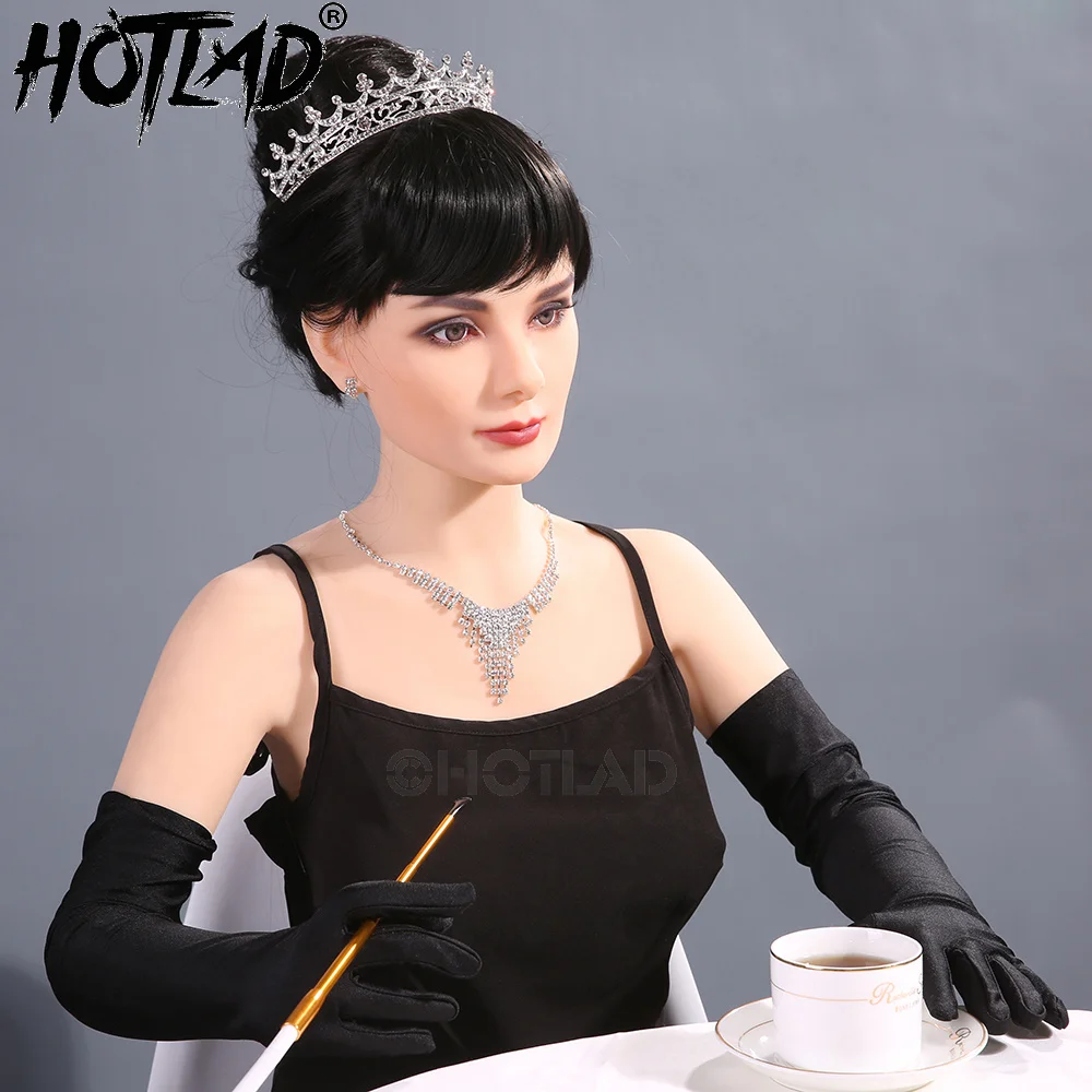 Косплей Хепберн настоящая Силиконовая секс кукла знаменитости Кугар