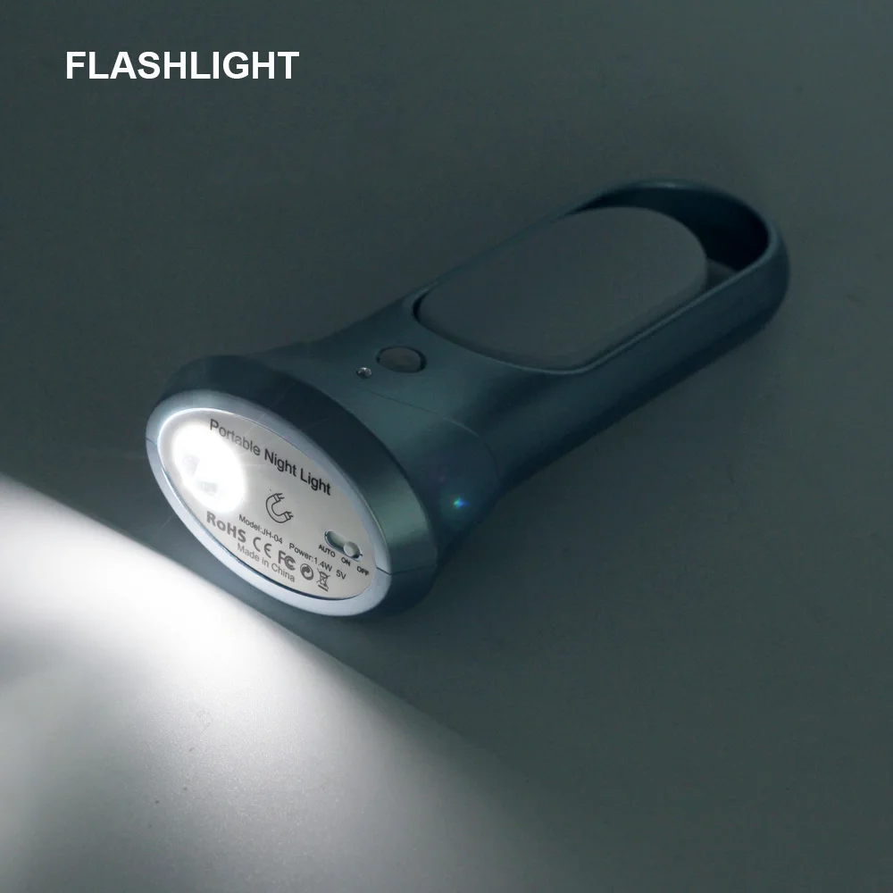 Перезаряжаемый портативный светодиодный ночник для спальни PIR Mition сенсор