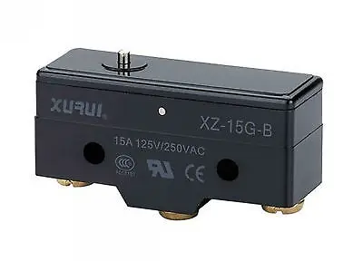 

(1) XZ-15G-B NO+NC Miniature Micro Switch SPDT Pin Plunger Type 15A 125/250VAC