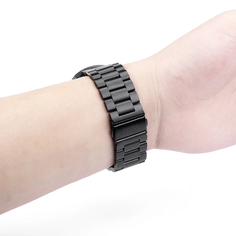 Ремешок из нержавеющей стали для Lenovo watch X Plus сменный складной металлический