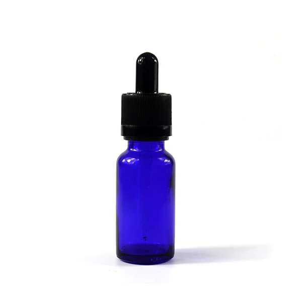 

468pcs*15ml matte blue glass bottles +dropper +tamer proof cap for liquid
