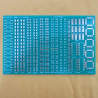 2pcs 8 8x13 6cm prototype universal smd dip sot circuit board pcb platine stripboard veroboard circuit board