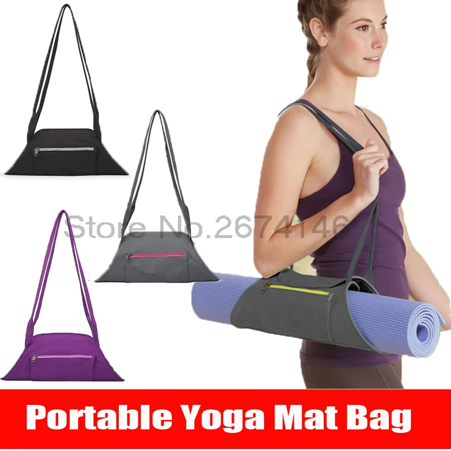 3 вида цветов сумка для фитнеса и йоги легкая Холщовая Сумка танцев Портативная