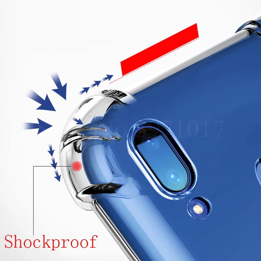 Для lenovo Z5 Z 5 L78011 6 2 дюймов Чехол противоударный чехол мягкий прозрачный TPU для