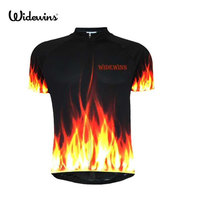 

Conflagration riding cycling team men Summer cycling Jersey fire Bike Clothing Racing Bicycle Clothes Breathable 7163
