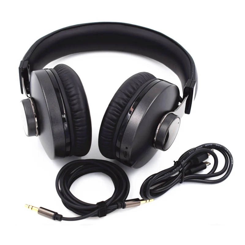 QGM 50 мм Высокая точность Bluetooth 4 2 наушники двойной стерео CD эффект закрытые