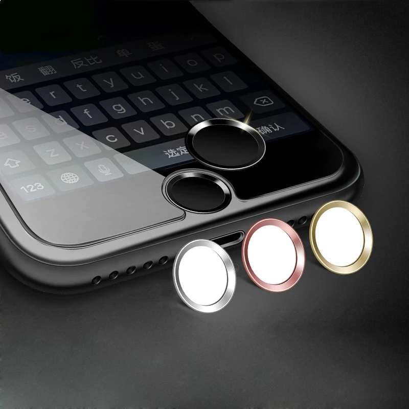 1 шт. универсальная наклейка на кнопку Домой для iPhone 8 7 6 s Plus 5 5s защита от пота и
