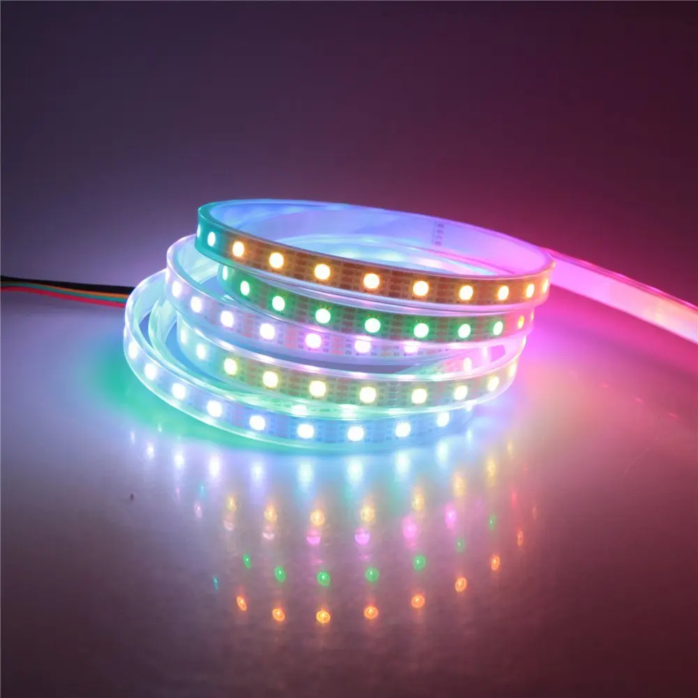 5 м 16.4ft 300 Пиксели WS2813 Модернизированный WS2812B индивидуально адресуемых RGB