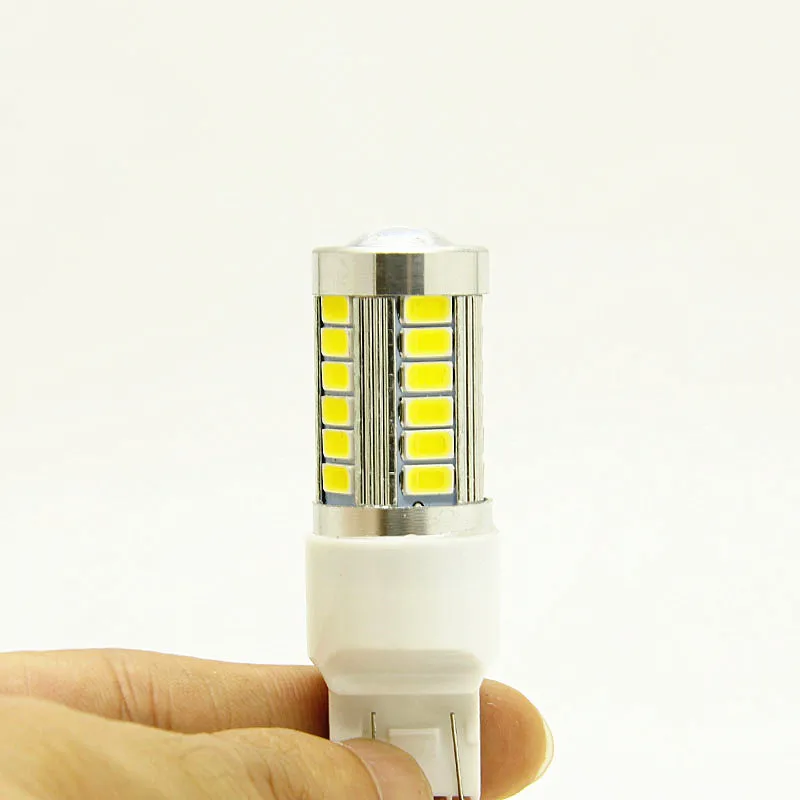2шт T20 W21/5W 7443 W21W 5630 33SMD светодиодный автомобильный тормозной светильник белая