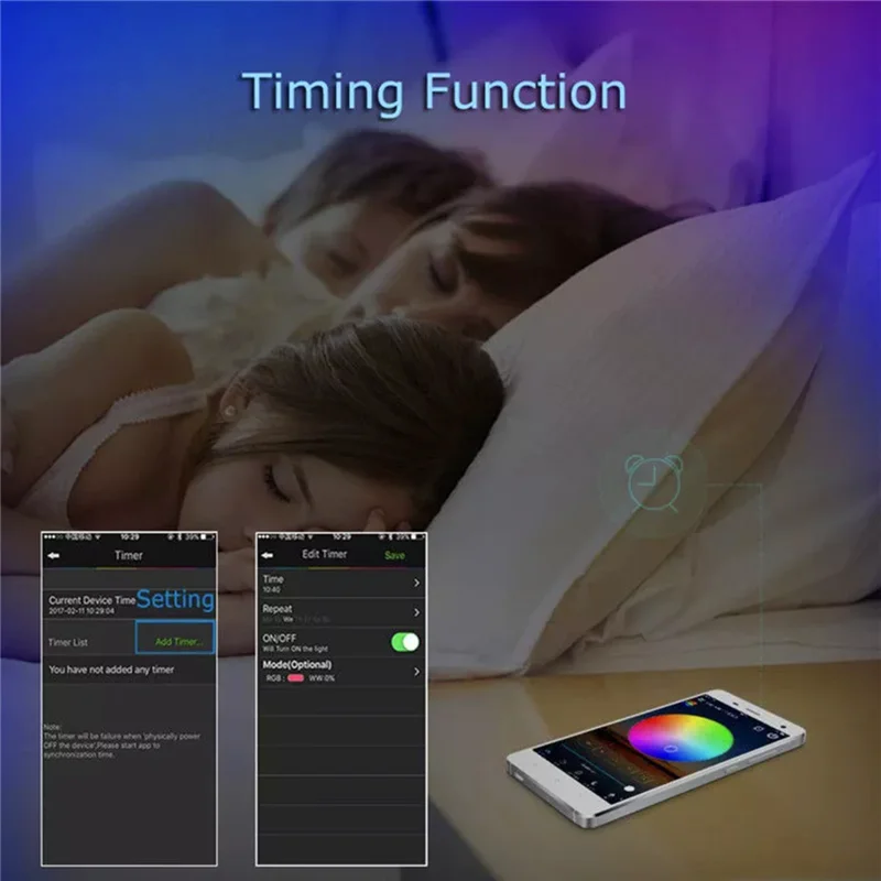 Bluetooth WiFi музыка ИК Радиочастотный пульт смартфон один цвет RGB RGBW пиксель