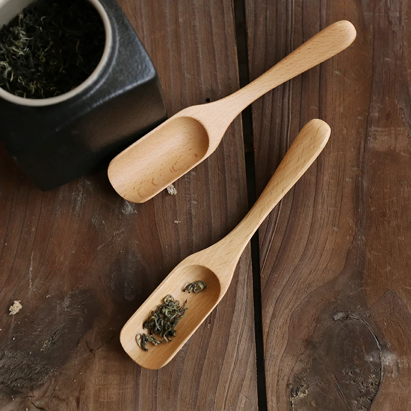 

Wooden Tea Spoon Tea Shovel Kung Fu Tea Ceremony Six Gentlemen Parts Handmade Teaspoonful Teaism Accessories Classic Tea Tools