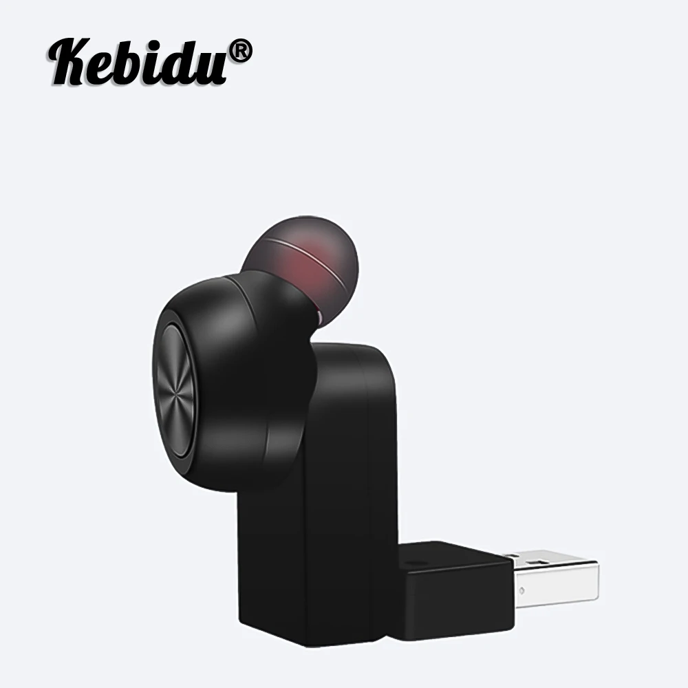 Беспроводные Bluetooth наушники Kebidu мини невидимые бизнес гарнитура с