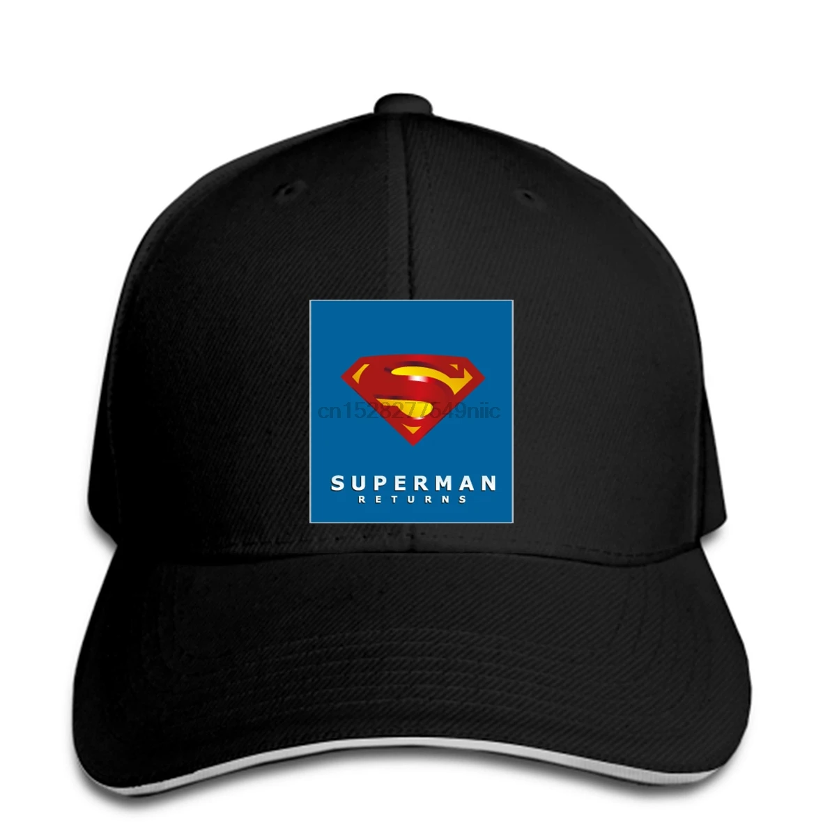 Мужская бейсболка с логотипом Superman Returns кепка женский солнцезащитный