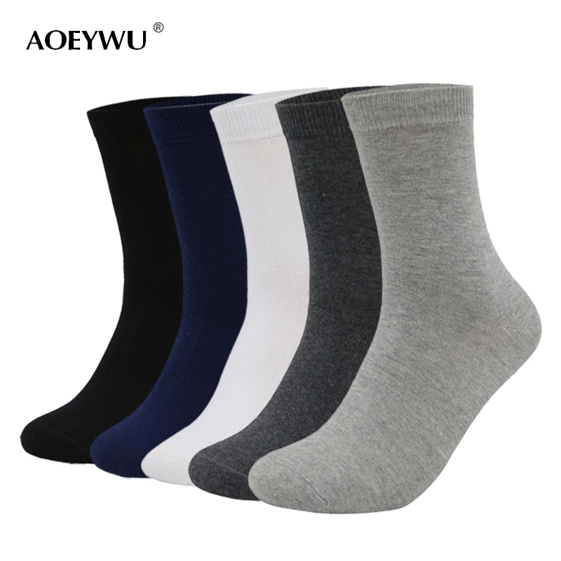 

Носки мужские, хлопковые, черные, Осень-зима, Eur40-44, 5 парт/лот