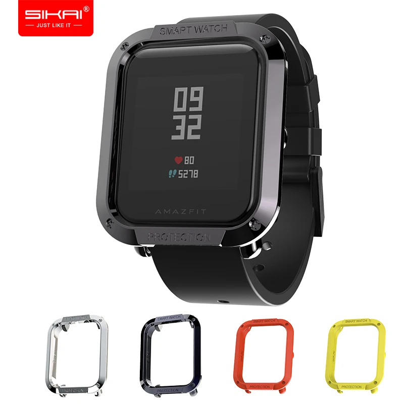 Чехол для Amazfit Bip SIKAI защитный жесткий чехол-бампер Huami midong Lite легкие многоцветные