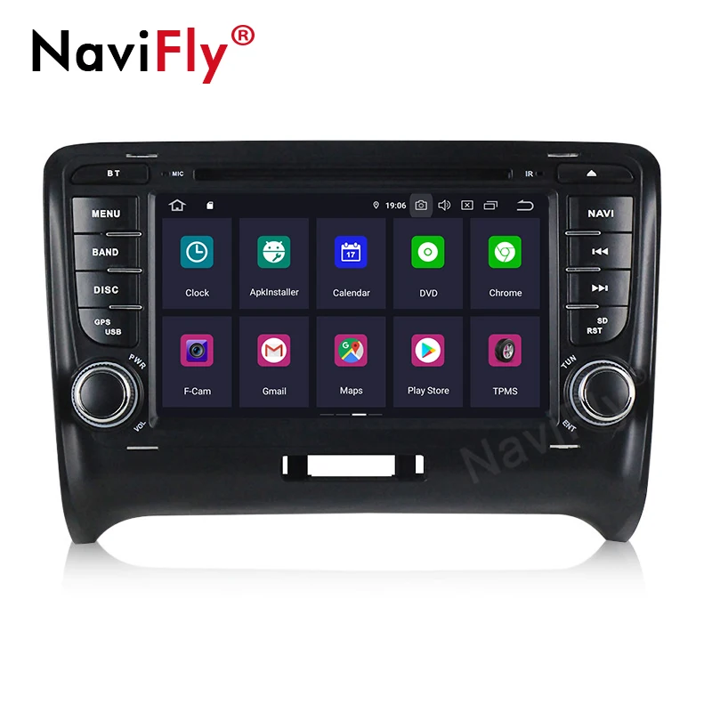 Android 9 0 IPS DSP автомобильный dvd Радио Аудио мультимедийный плеер для Audi TT MK2 8J 2006 2007 2008
