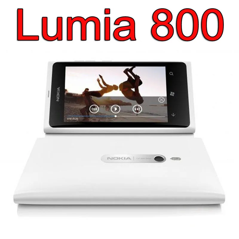 Мобильный телефон NOKIA Lumia 800 GSM 3g разблокированный Windows Phone Nokia 800 Wifi 8MP отремонтированный