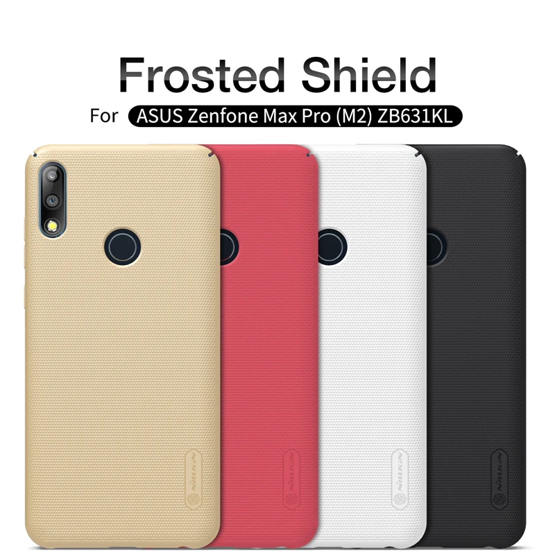Для Asus Zenfone Max Pro M2 ZB631KL чехол Nillkin матовый защитный жесткий для телефон |