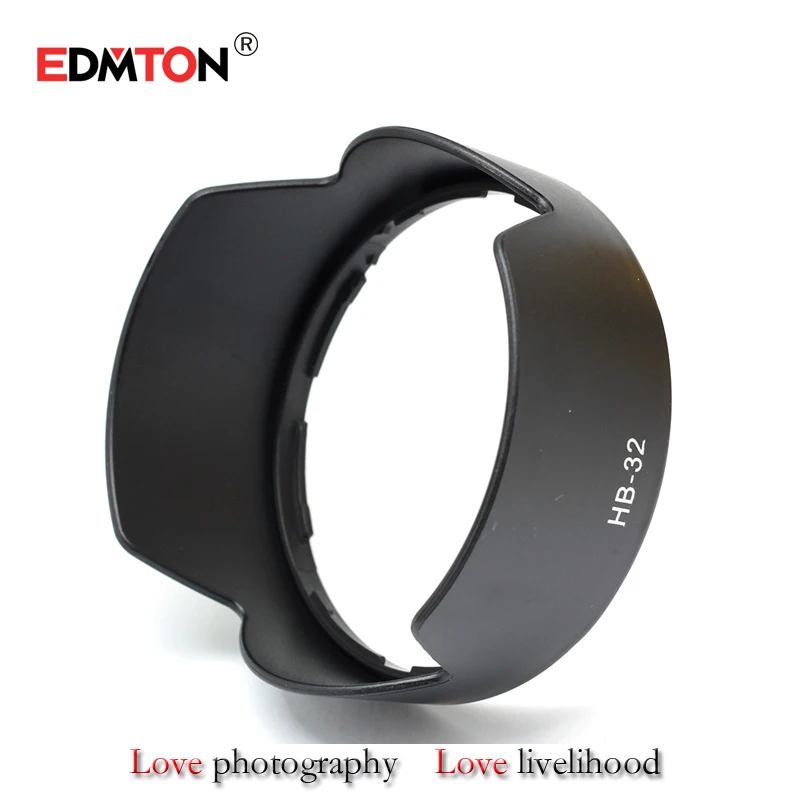 EDMTON HB-32 67mm HB 32 HB32 Lens Hood Reversible Camera Accessories for Nikon D90 D5200 D7000 D7100 D5100 18-105mm 18-140mm | Электроника