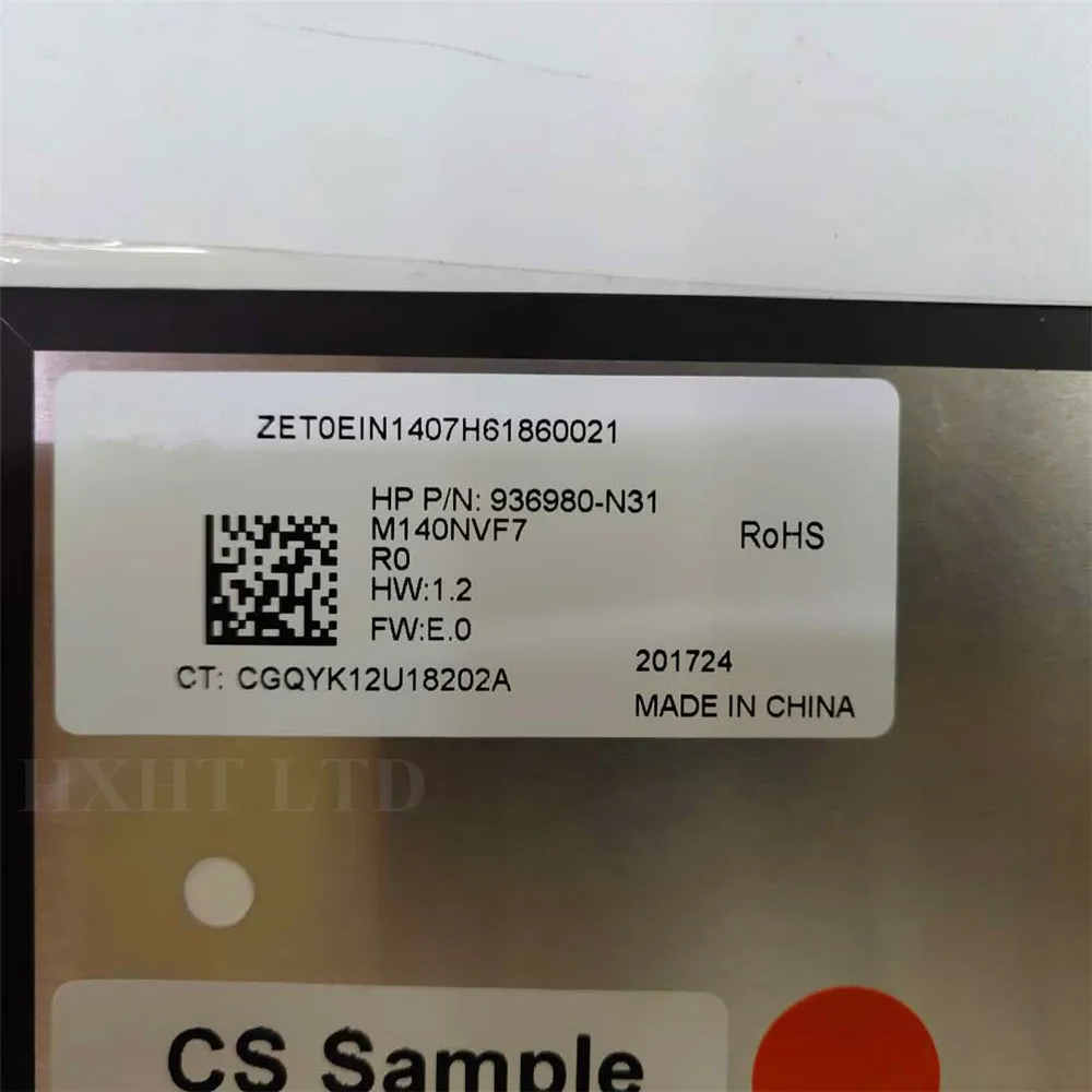 Оригинальный ЖК-дисплей для ноутбука 120 Гц 14 &quotIPS экран M140NVF7 R0 P/N 936980-N31