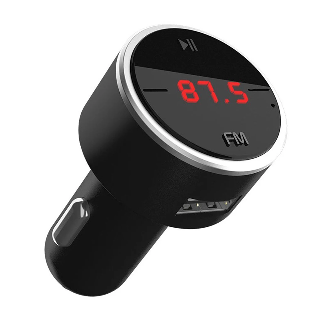 Автомобильное usb зарядное устройство беспроводной bluetooth разъем 12 в 24 АБС для всех