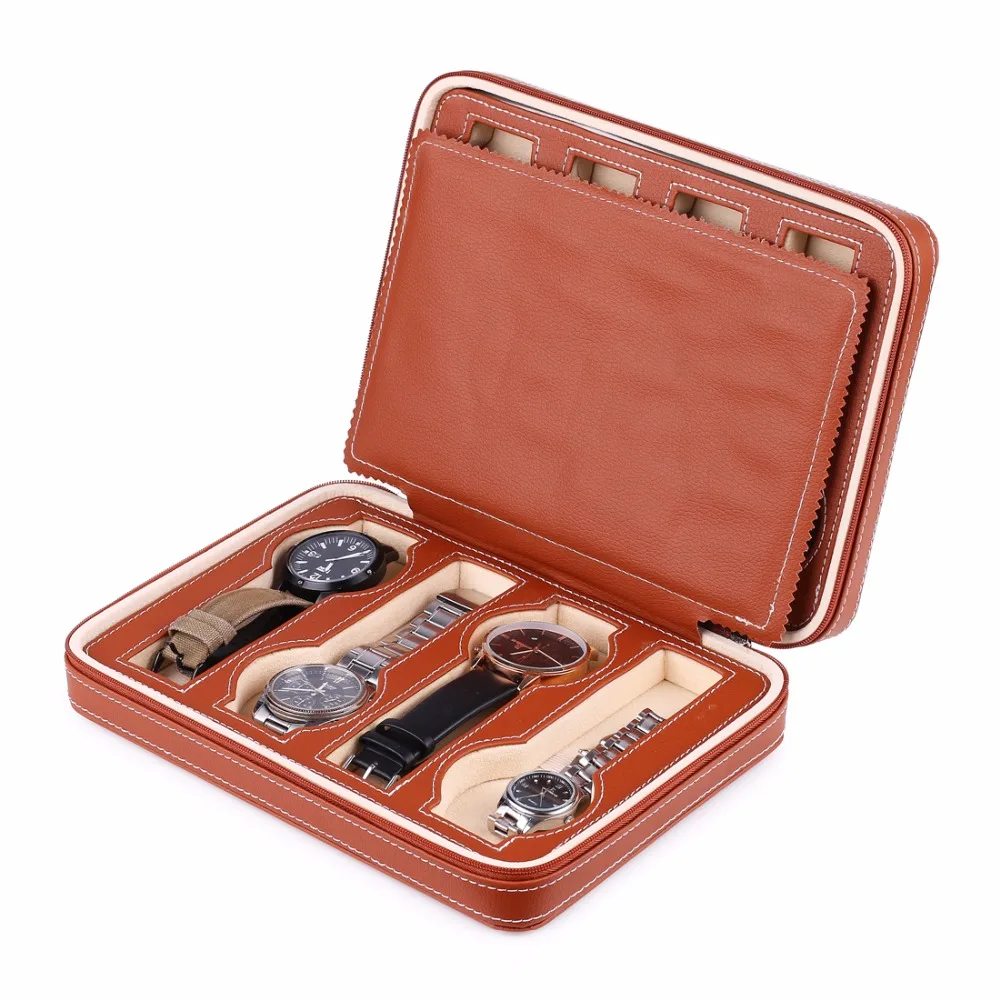 8 сетки часы Органайзер коробка сумка для хранения дорожные органайзеры чехол
