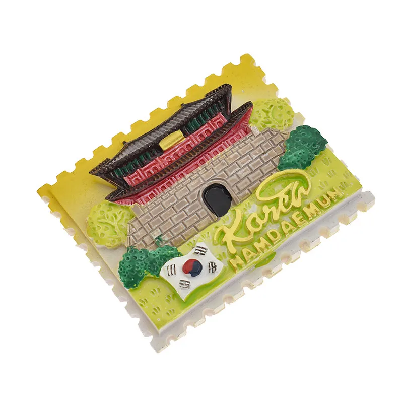 Lychee Сеул Корея живописный магниты на холодильник коллекция кёнбоккун магнит