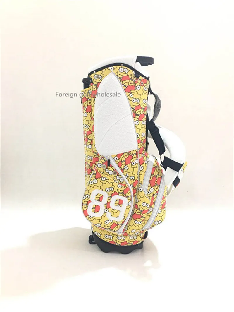 Новый жемчужные ворота мультфильм гольф стенд сумка с дождевиком хорошее